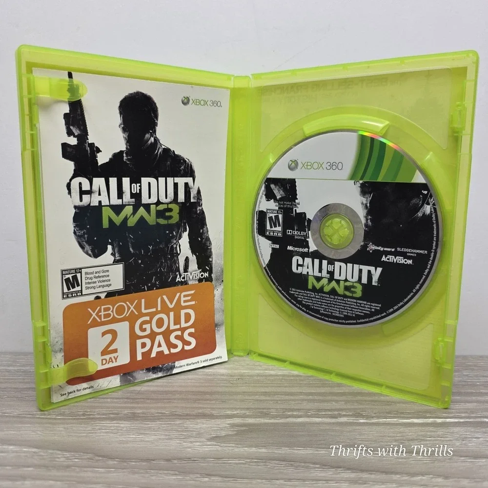 Call of Duty: Modern Warfare 3 (Xbox 360, 2011)